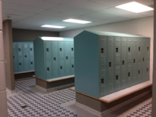 Southwestern YMCA New Locker Installation