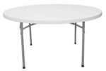 Folding Tables 71" Round Light Weight Folding Table