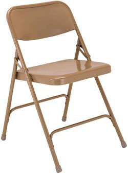 Furniture, Folding Chairs National Public Seating Premium Steel Folding Chair