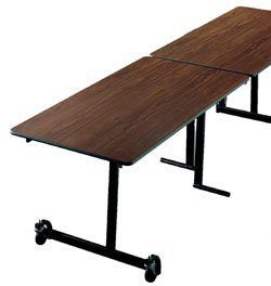 Cafeteria Tables KI Mobile Table 30" x 139 1/2" Rectangular