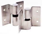 Surface Mounted Hinge Set, Misc Stainless Steel Hardware Stainless Steel Stamped hinge set LH IN / RH OUT
