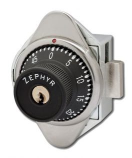 Zephyr Lock, Built in Combination Locks, Locks 1931 Series Vertical Dead Bolt Locks LH